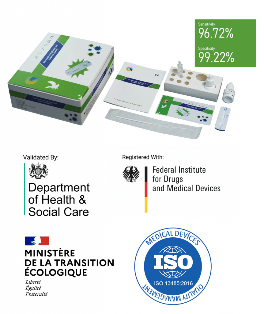 Orient Gene (Healgen) Coronavirus Rapid Antigen Test BioServUK
