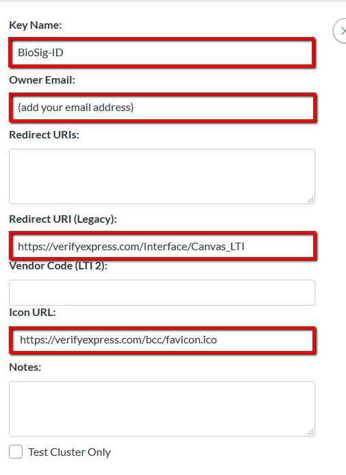 Canvas Installation Guide