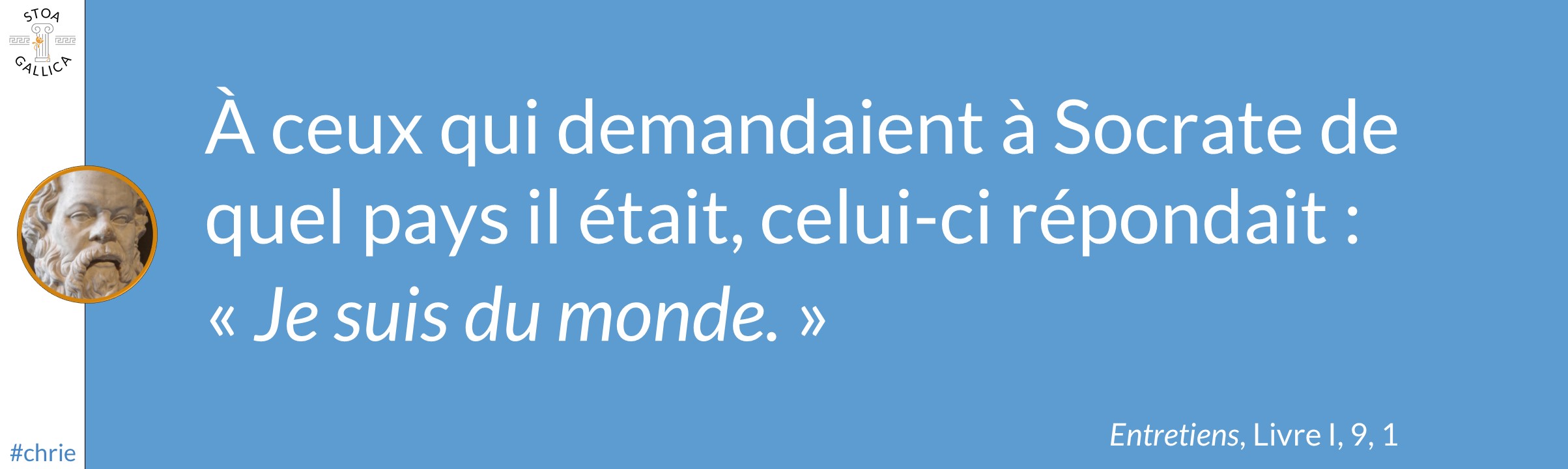 Des conséquences de notre parenté avec le dieu (Epictète