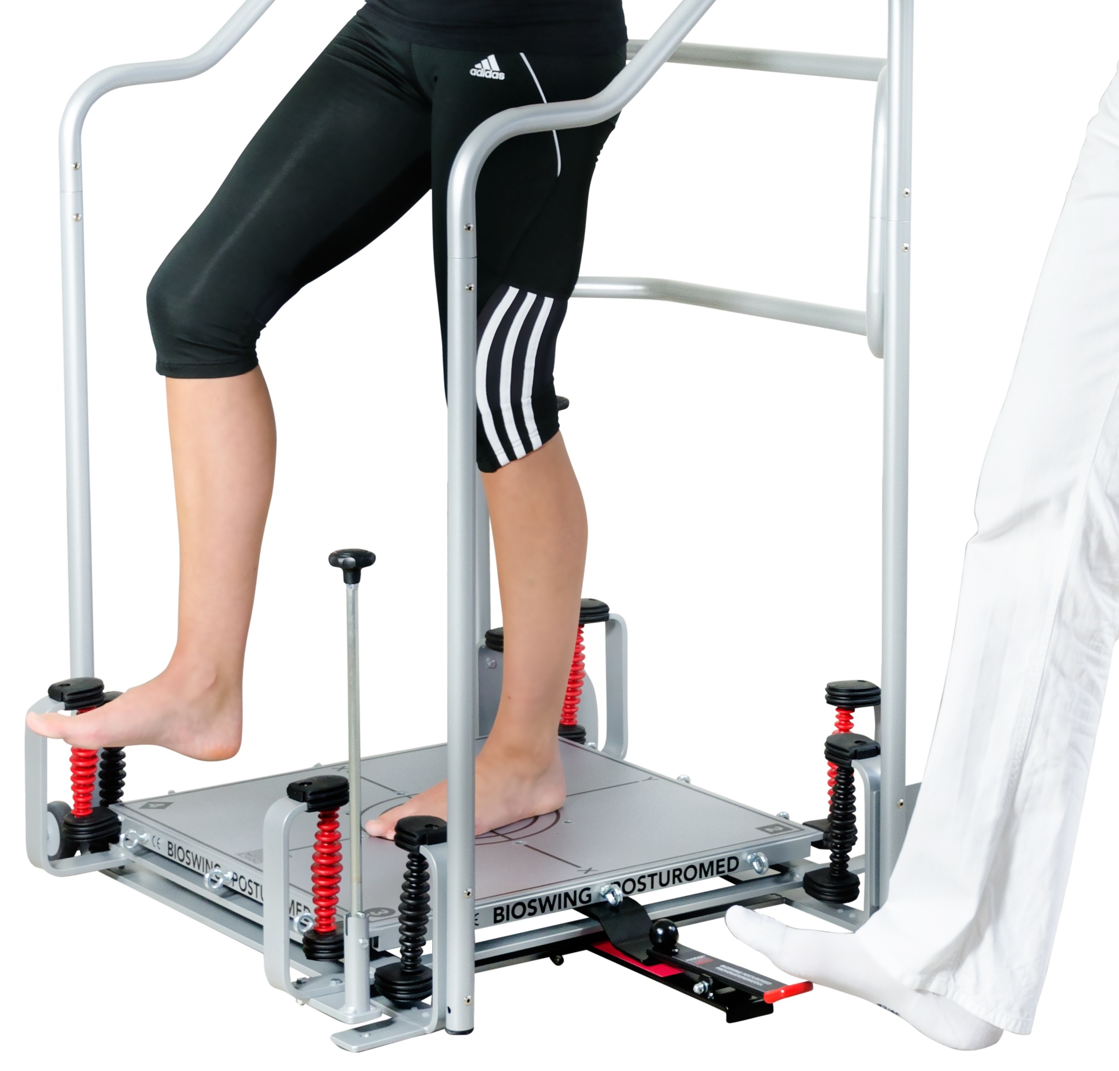 Das BIOSWING Posturomed gedämpft pendelnde Therapieplattform