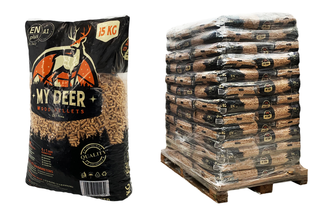 Pellets 6mm MyDEER 15 kg bag Biotrade