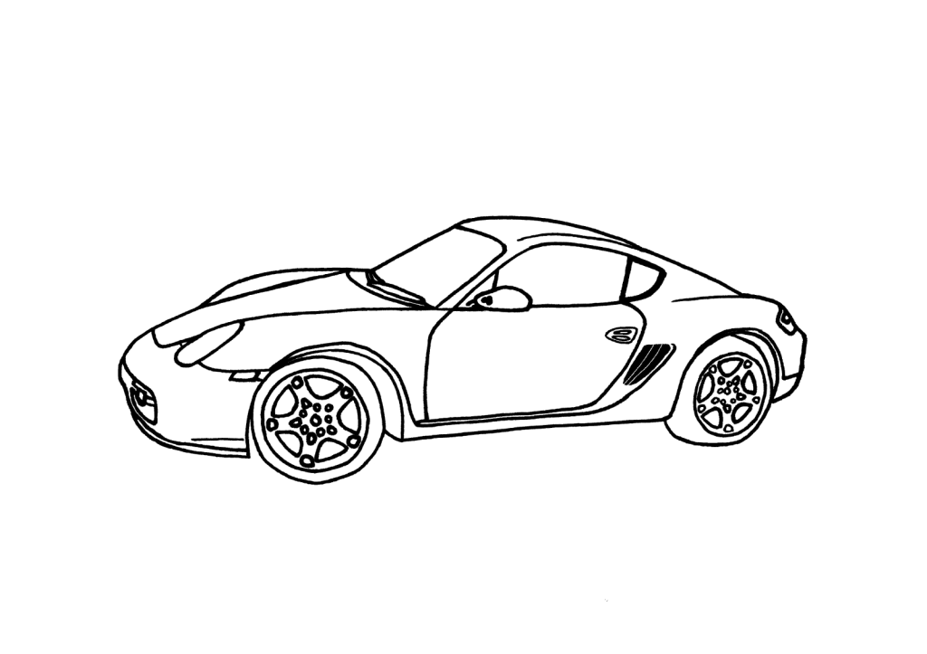 картинки гоночные машины нарисованные карандашом шевроле камаро