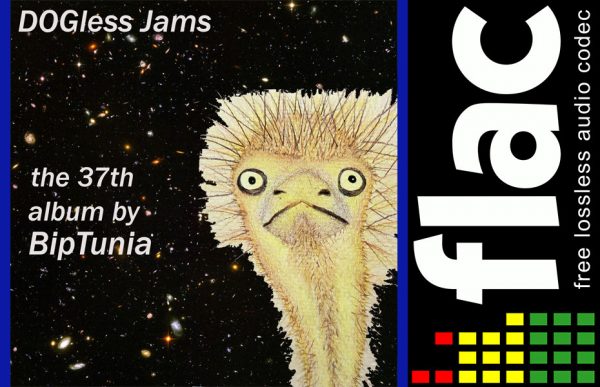 Legal torrent of BipTunia’s 37th album “DOGLESS JAMS” FLAC 24bit lossless BIPTUNIA