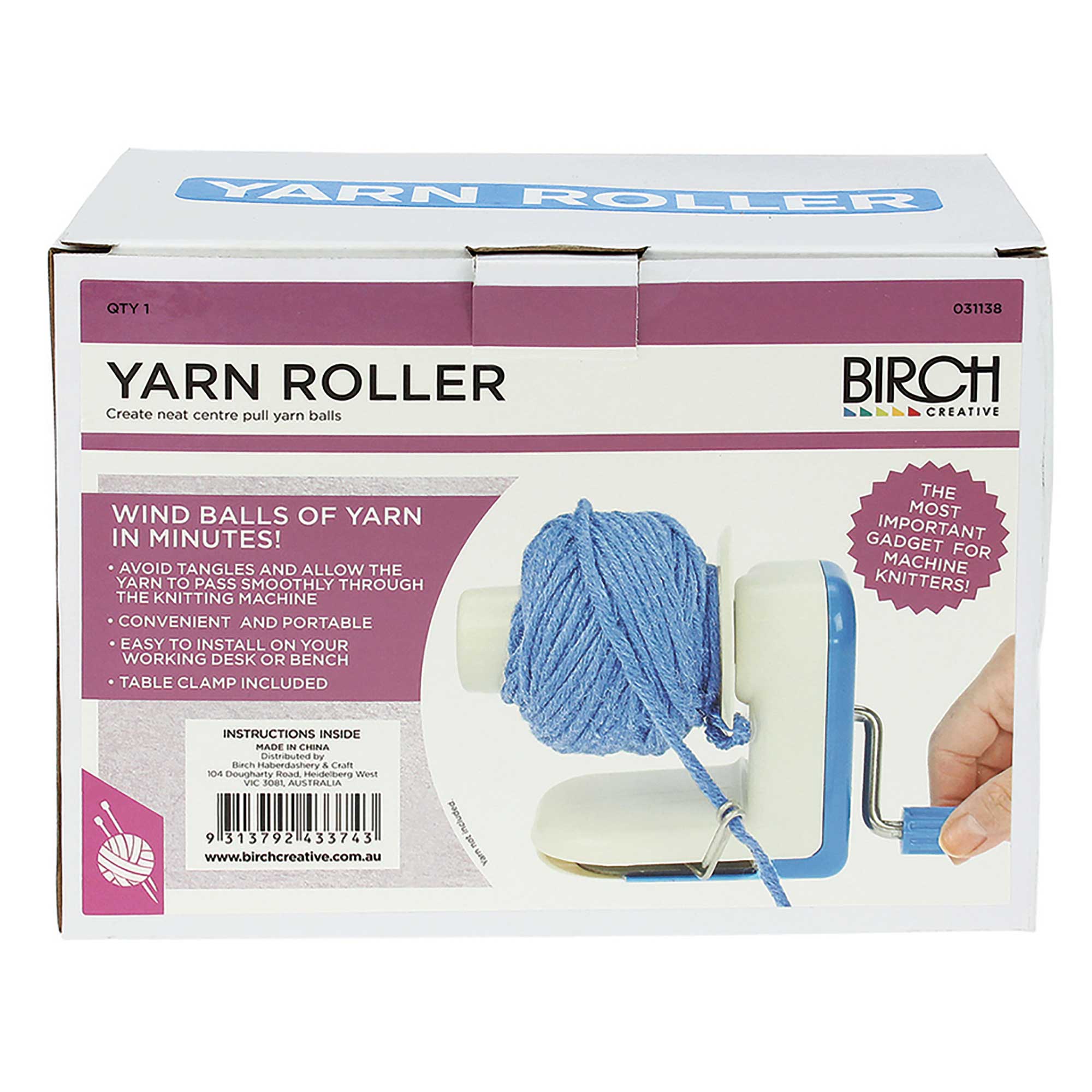 YARN ROLLER » Birch Wholesale