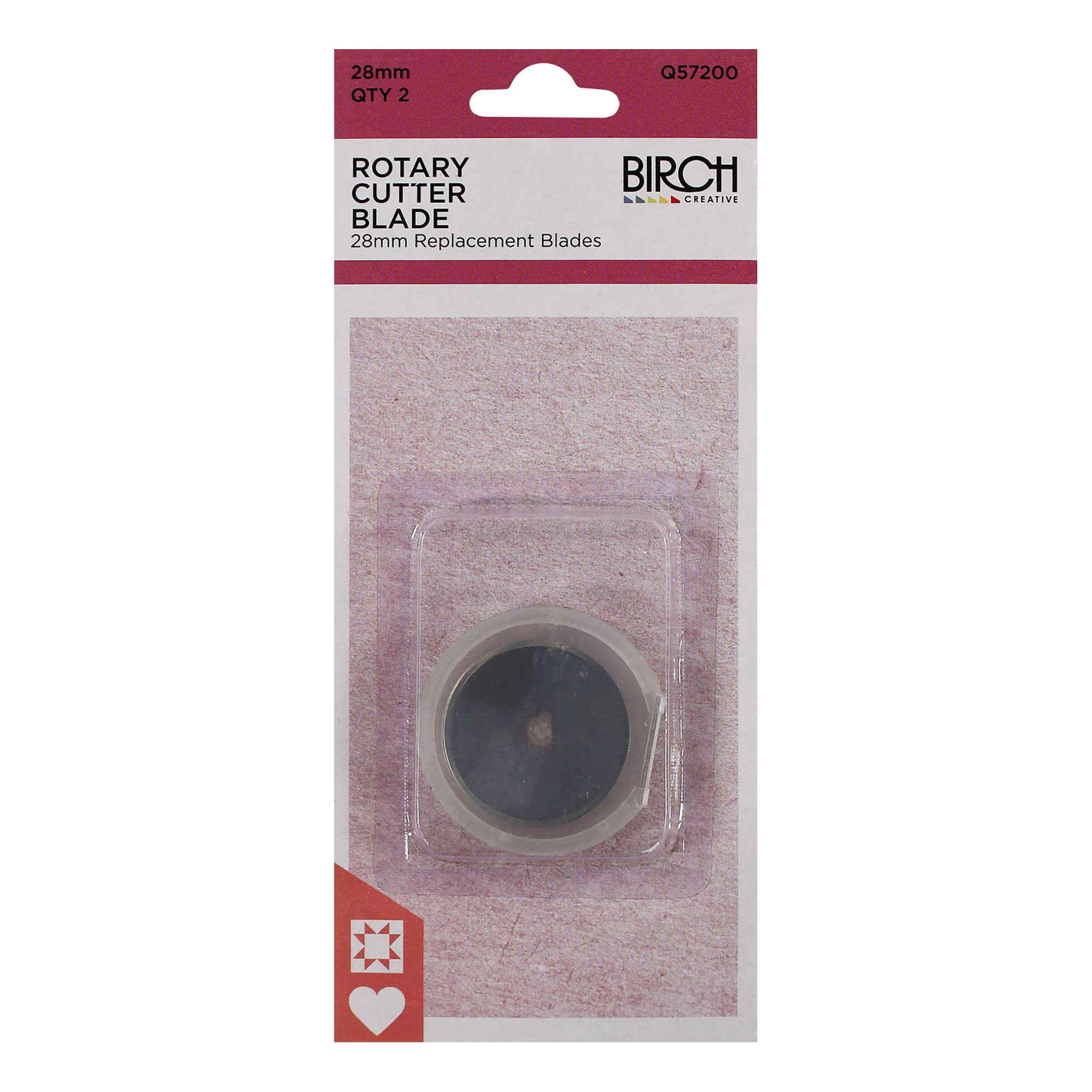 ROTARY CUTTER BLADE 28MM 2PK Q57200 » Birch Wholesale