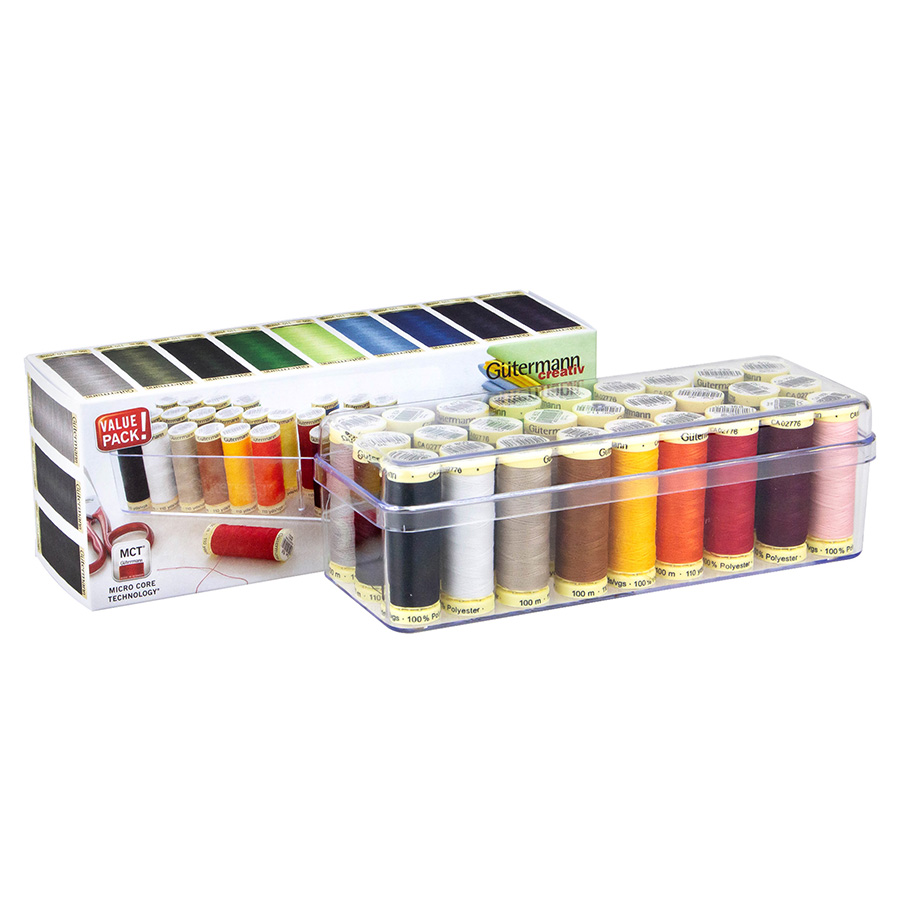 GUTERMANN SEWING THREAD BOX 27 100MT SEWALL » Birch Wholesale
