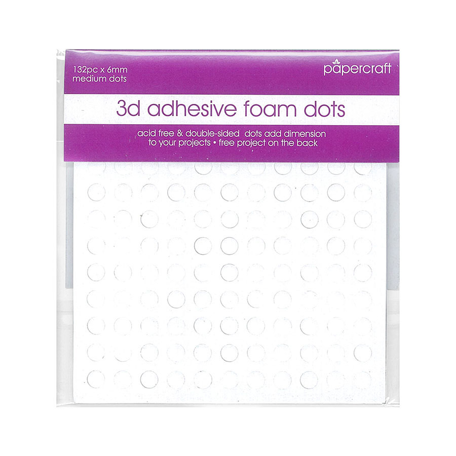 PAPERCRAFT FOAM DOTS 3D ADHESIVE MEDIUM » Birch Wholesale