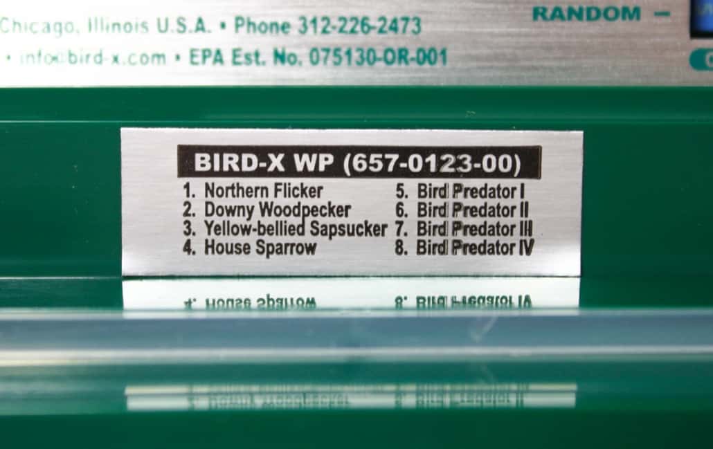 Woodpecker PRO Sonic Woodpecker Bird Control BirdX