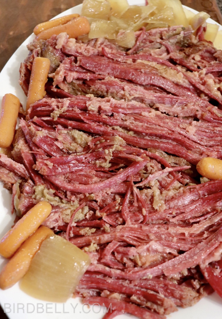 Corned Beef and Roasted Potatoes birdbelly