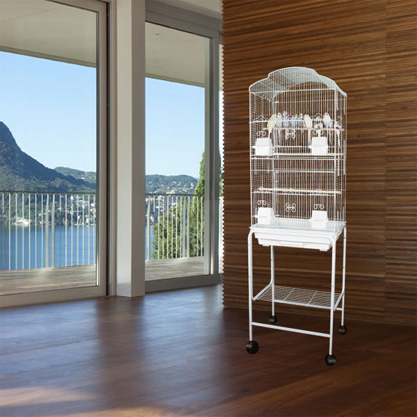 Kapaa Kabin Dometop Small Bird Cage Parakeet Bird Cages and Small Bird