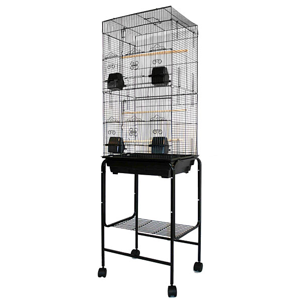 Kapaa Kabin Flattop Small Bird Cage Parakeet Bird Cages and Small Bird