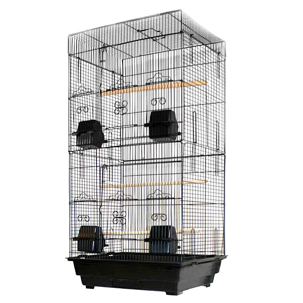 Kapaa Kabin Flattop Small Bird Cage Parakeet Bird Cages and Small Bird