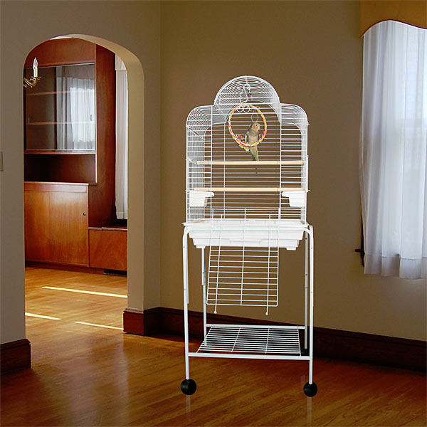 Manoa Mansion Dometop Small Bird Cage African Grey Bird Cages and