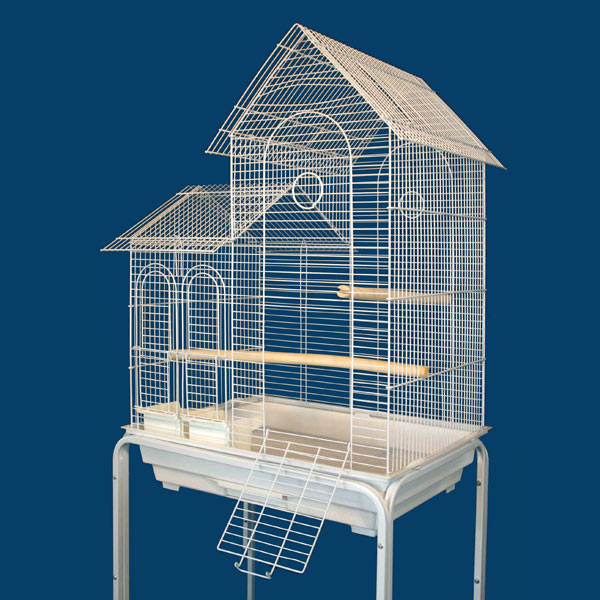 Manoa Mansion Housetop Small BIrd Cage Conure Bird Cages and