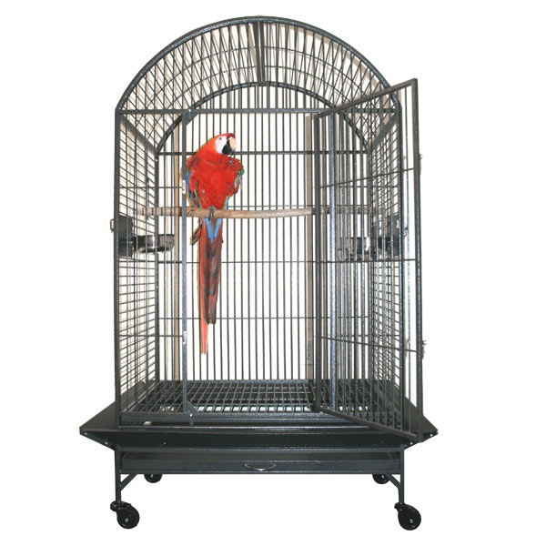 The March Cage Series Large and ExtraLarge Parrot Dome Top Cages