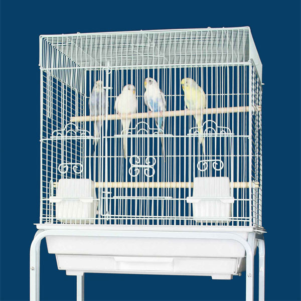Kahua Kabin Flattop Small Bird Cage Small Bird Cages and Parakeet Bird