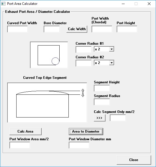 2 Stroke Expansion Chamber Calculator