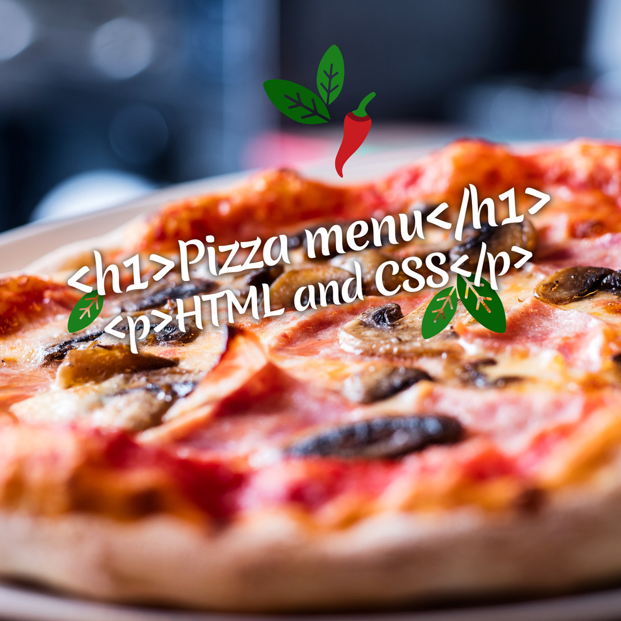 Pizza menu birDesigns