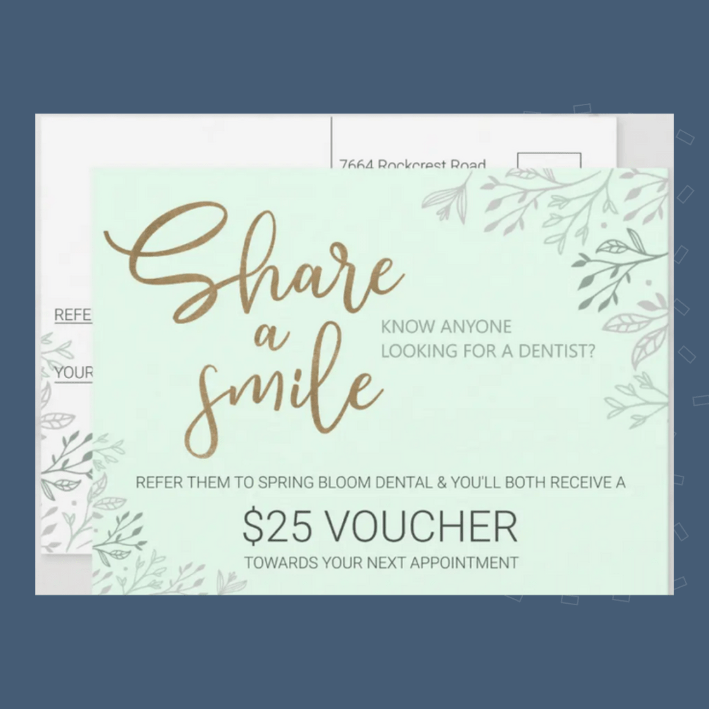 Referral card examples to grow your business in 2023 Birdeye