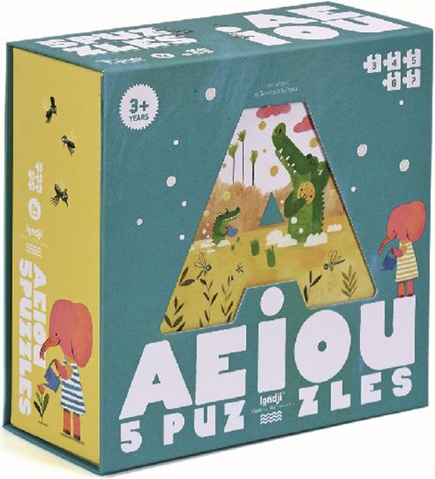 AEIOU Puzzle Set Birdie's Room AllNatural