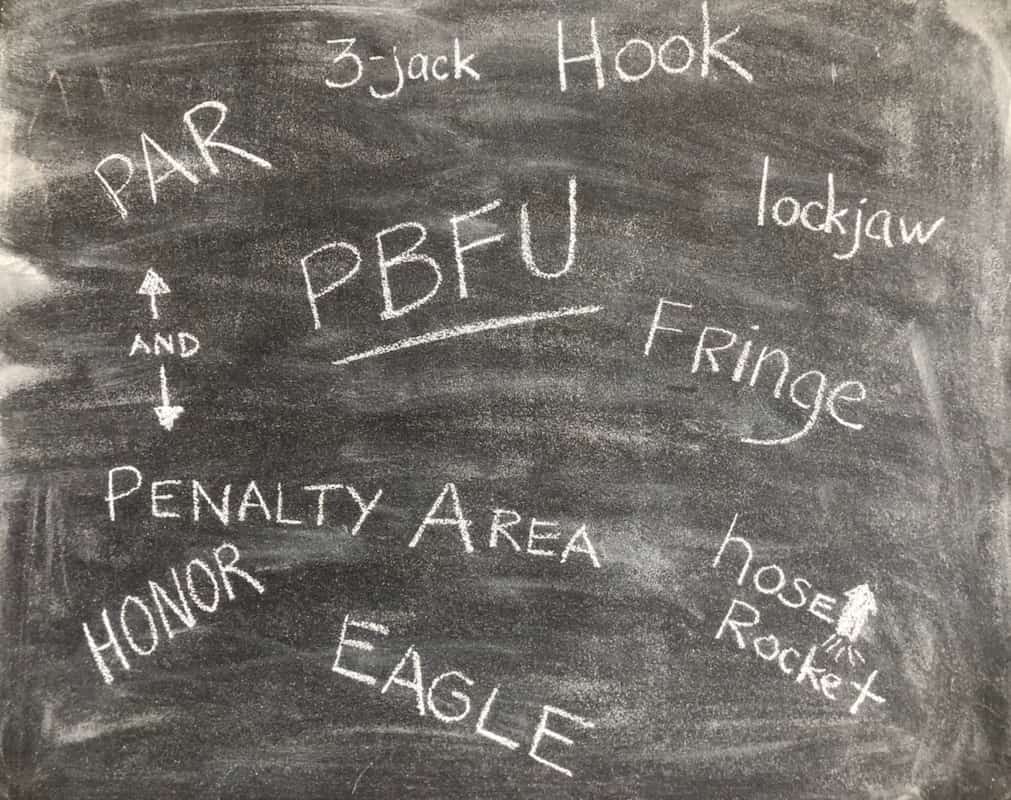 Golf Terms Birdies Up