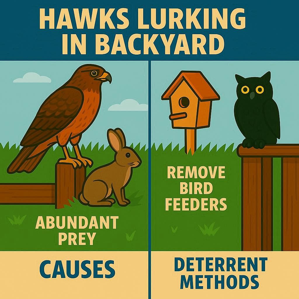 Hawks Lurking in Backyard Causes and Deterrent Methods Birds News