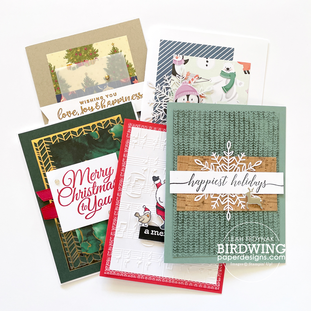 2021 Christmas Cards on Etsy Birdwing Paper Designs