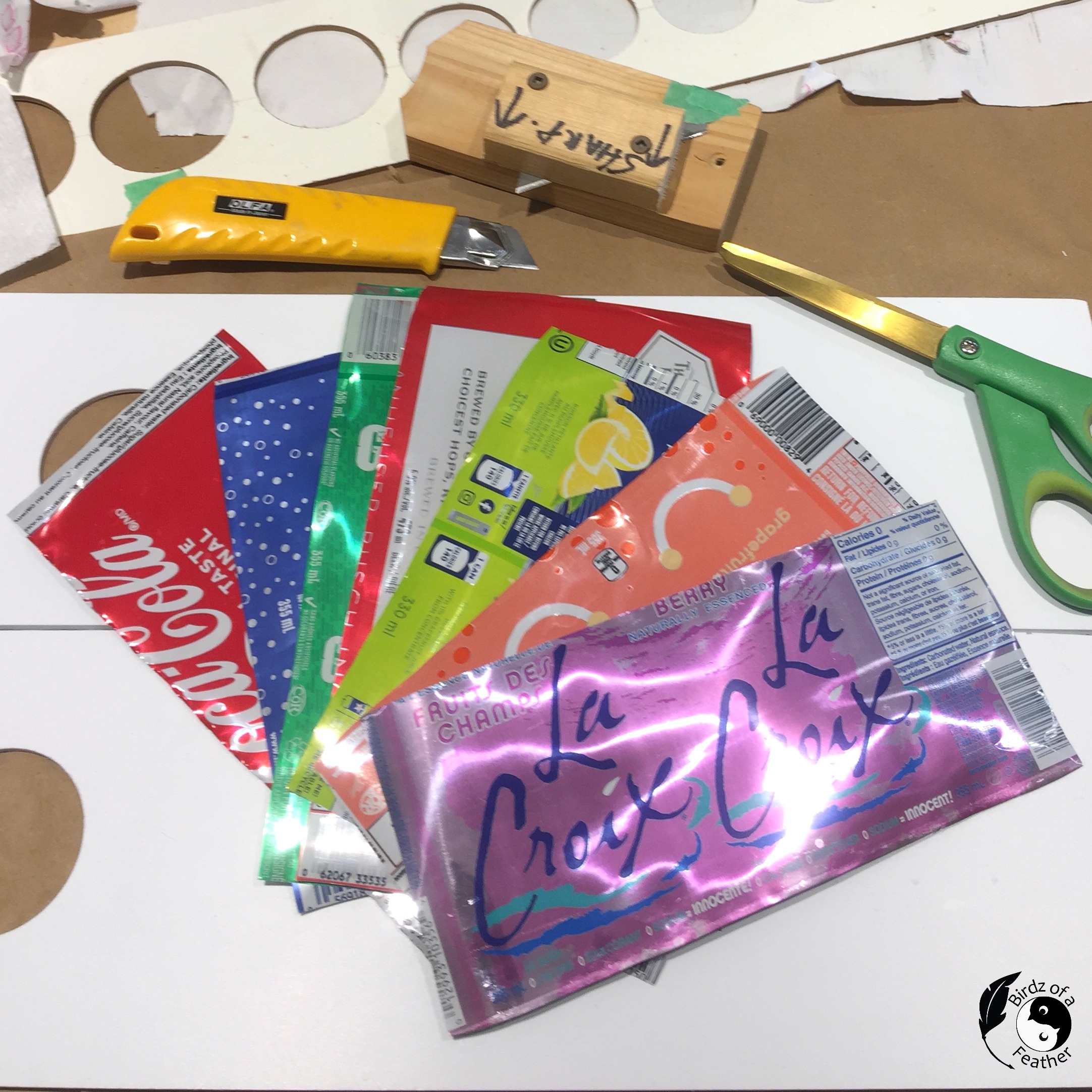 How to Cut Tin Cans Our New DIY Tool! Birdz of a Feather