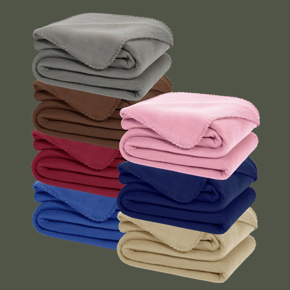 Solid Color Polar Fleece Blanket Birmi
