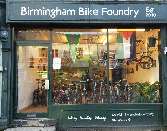 Birmingham Bike Foundry Birmingham Bike Foundry is a worker co