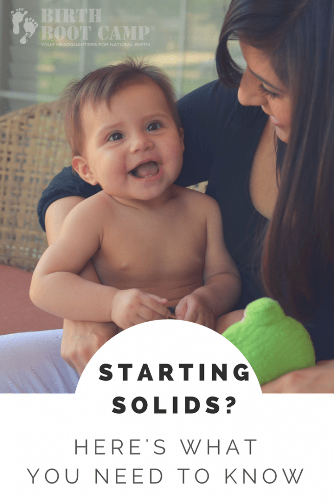 Starting Solids Here's What You Need To Know About Baby's First Foods