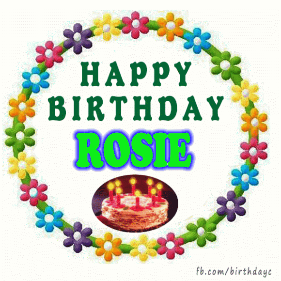 Happy Birthday ROSIE images Birthday Greeting birthday.kim