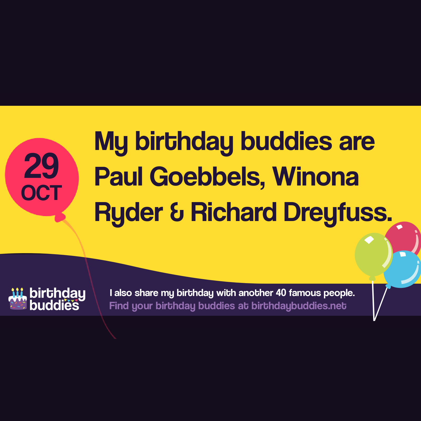 Famous Birthdays On 29th October Celebrities Born On 29th October