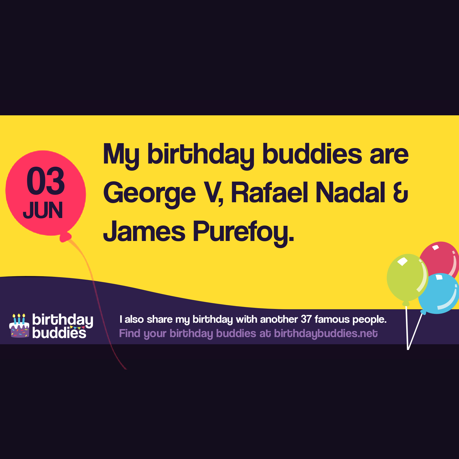 Famous People Born On 3rd June