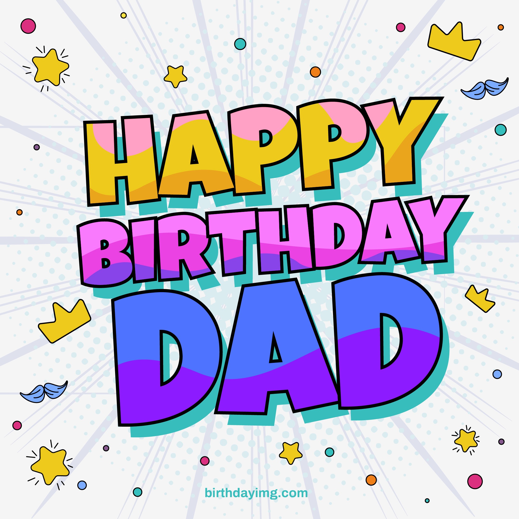 Free Happy Birthday Wishes and Images for Dad