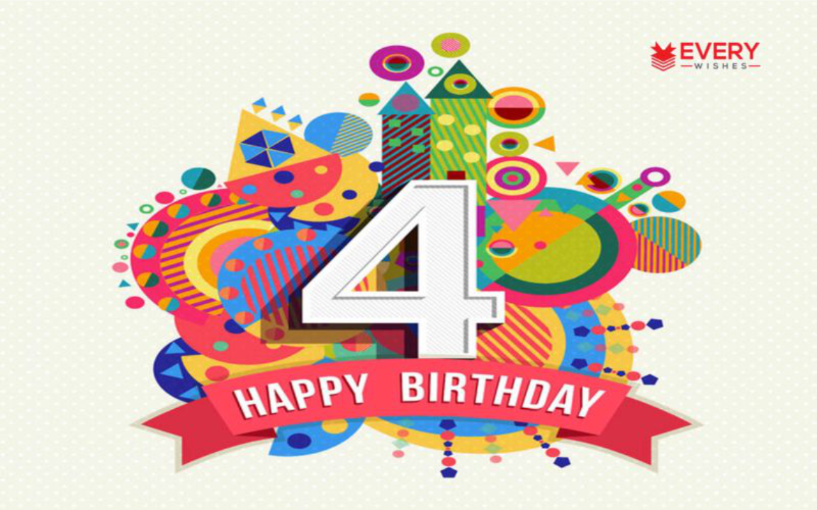 Birthday Wishes For 4 Years Old 4th Birthday Wishes