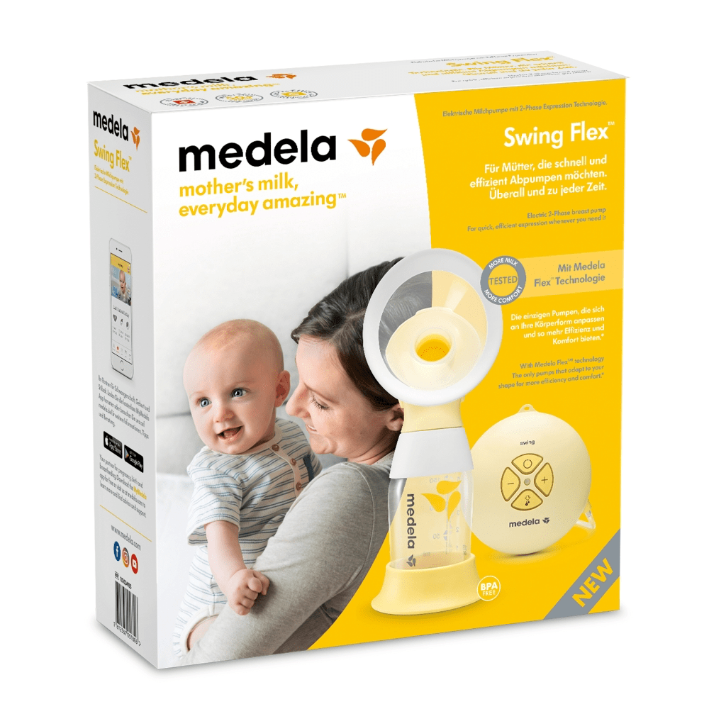 Medela Swing Flex 2Phase Single Electric Breast Pump Birth Partner