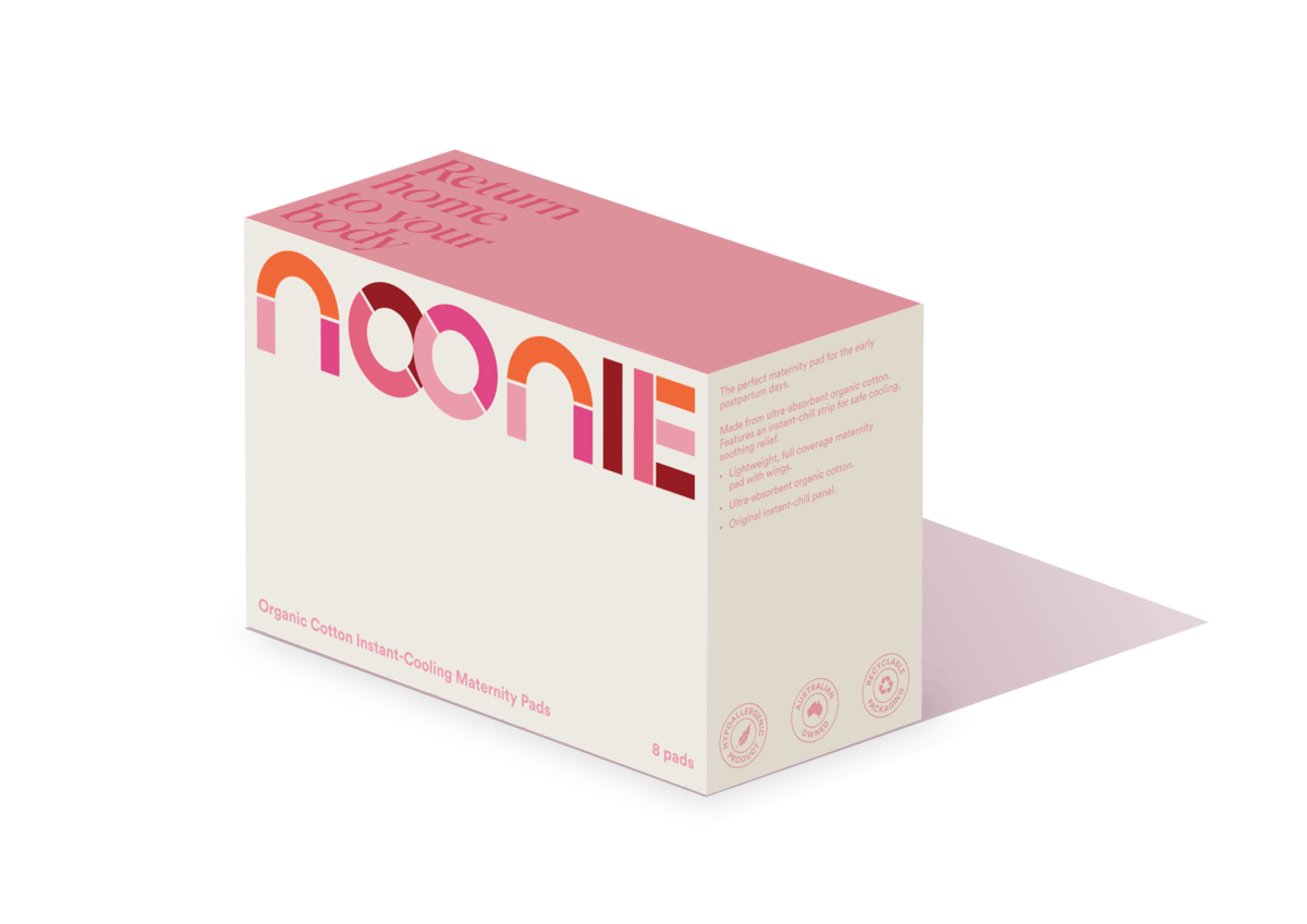 Cooling Padsicles Noonie Organic Cotton Instant Cooling Maternity