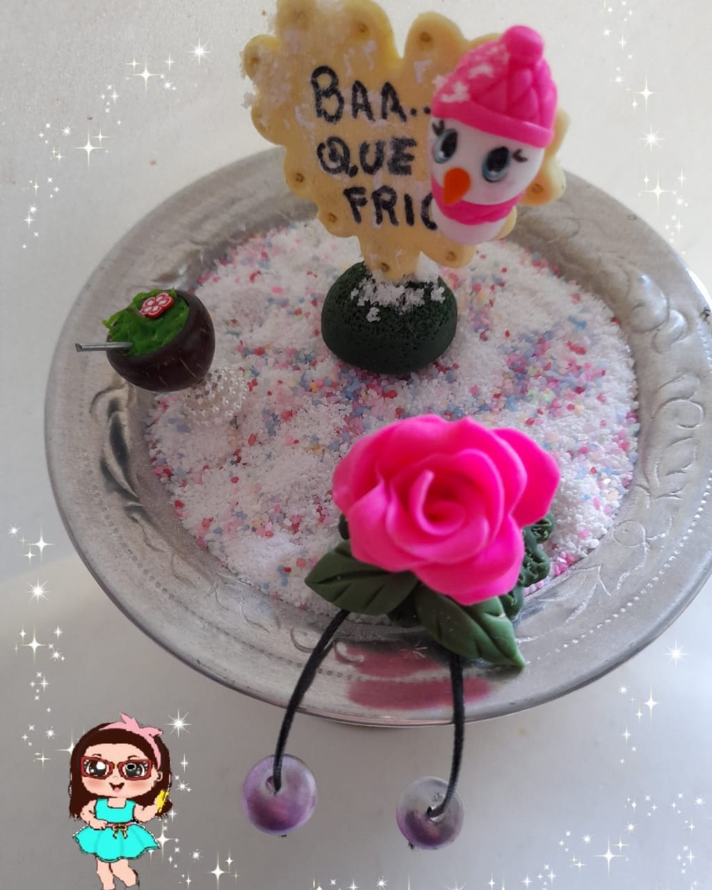 Kit Baa que Frio Biscuit da Lilika