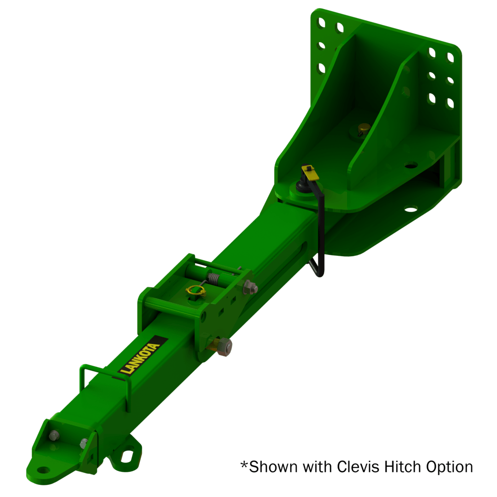 Folding and Telescoping Hitch for John Deere® 70 and S Series Combines