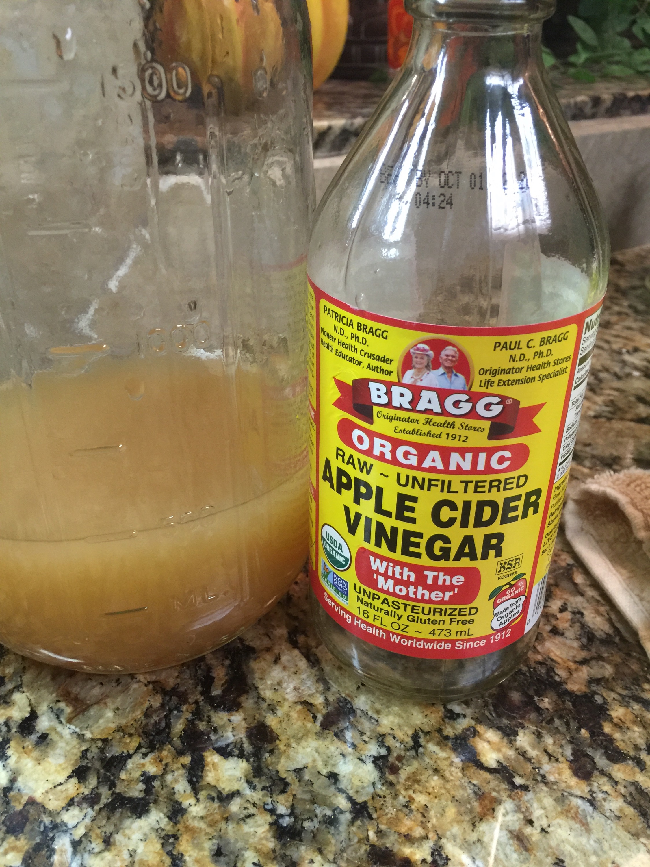 Culinary Experiment Making a Vinegar From My Backyard