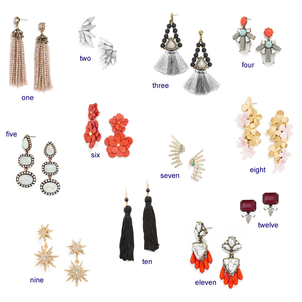 statement earrings