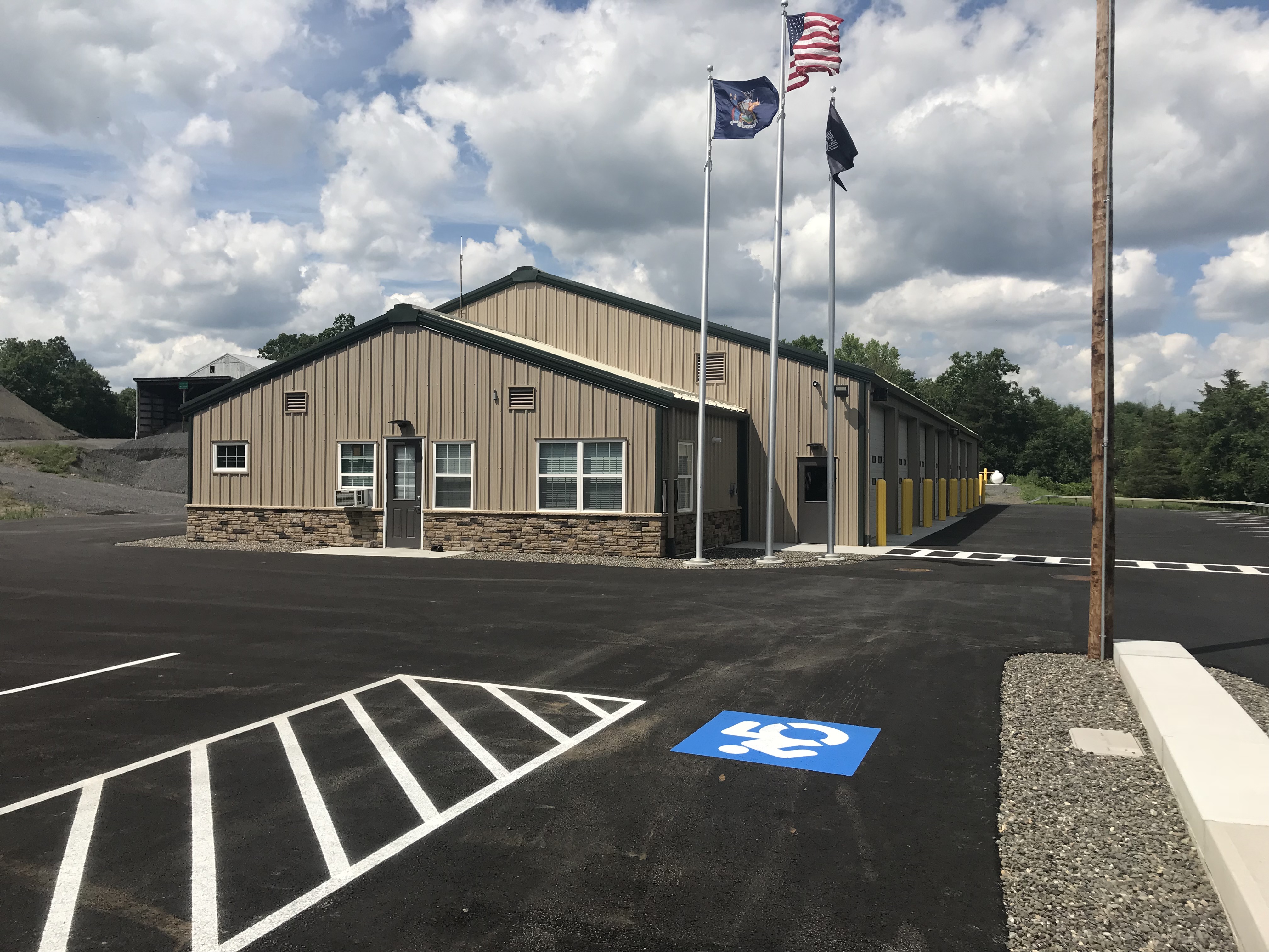 Athens Highway Garage Beaudry Construction