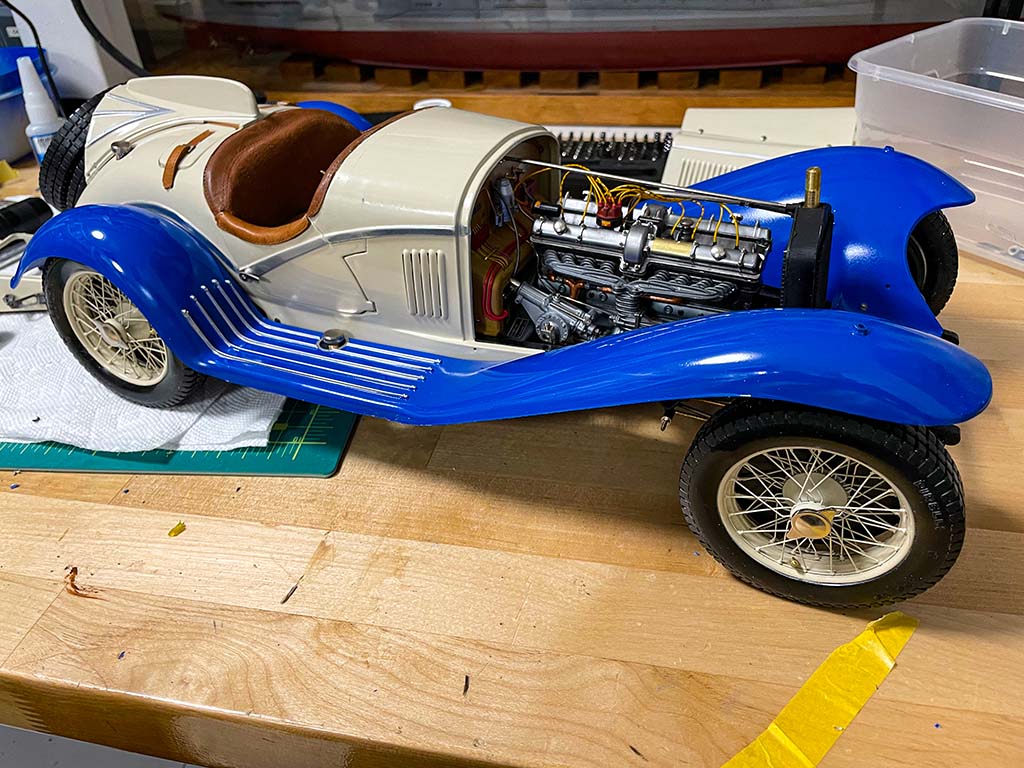 1/8 Pocher Alfa Romeo Spider Touring Gran Sport Hobbies