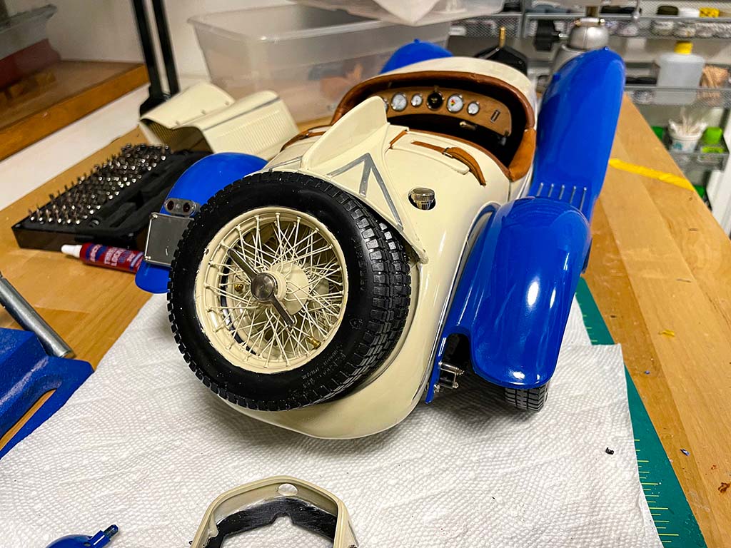 1/8 Pocher Alfa Romeo Spider Touring Gran Sport Hobbies