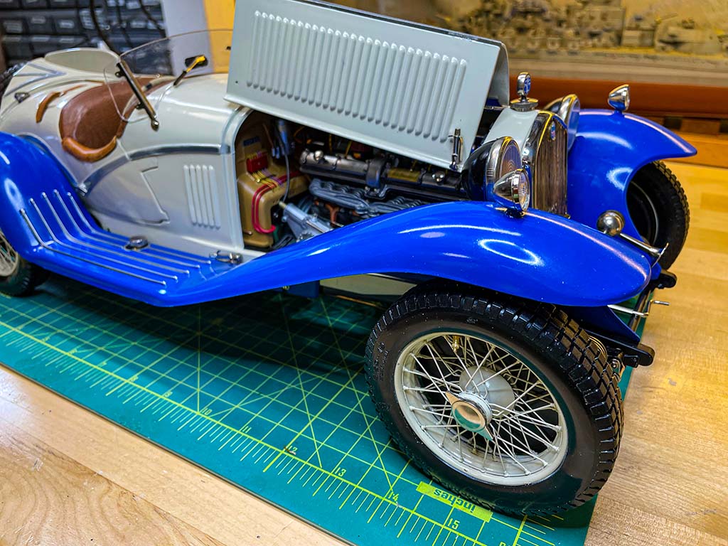 1/8 Pocher Alfa Romeo Spider Touring Gran Sport Hobbies