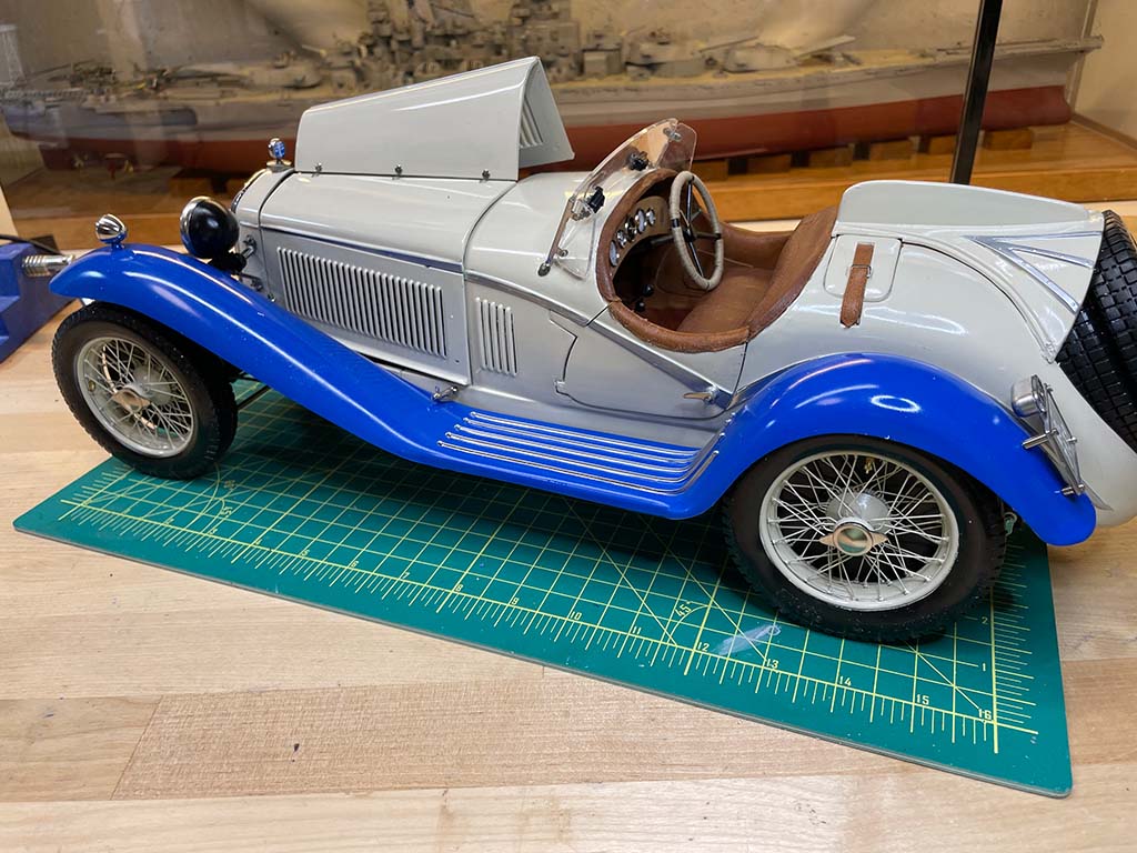 1/8 Pocher Alfa Romeo Spider Touring Gran Sport Hobbies