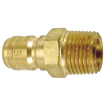 Male NPT Pressure Washer Quick Coupler Plug - Bishop Industrial