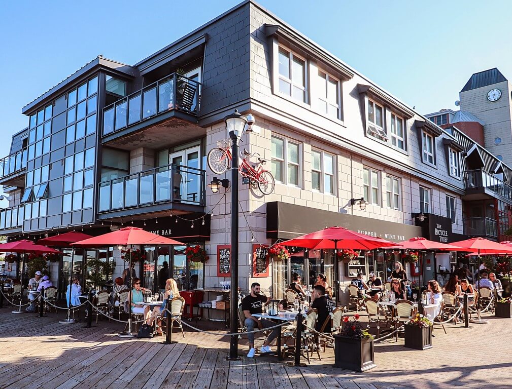 Shops & Restaurants on the Halifax Waterfront Landing