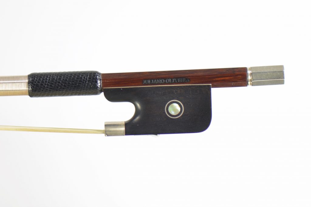 A viola bow by Juliano Oliveira Instruments & Bows